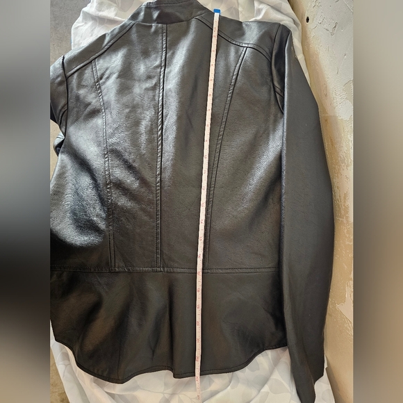 Baccini | Studded Leather Jacket | Size: Extra Small - Picture 6 of 8